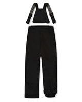 Two Piece Play Snowsuit Green Yellow And Blue Checkerboard With Black Pants