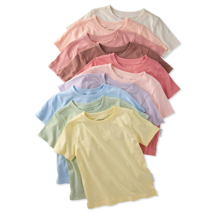 TAYLOR 10-Pack Toddler Short Sleeve T-Shirts