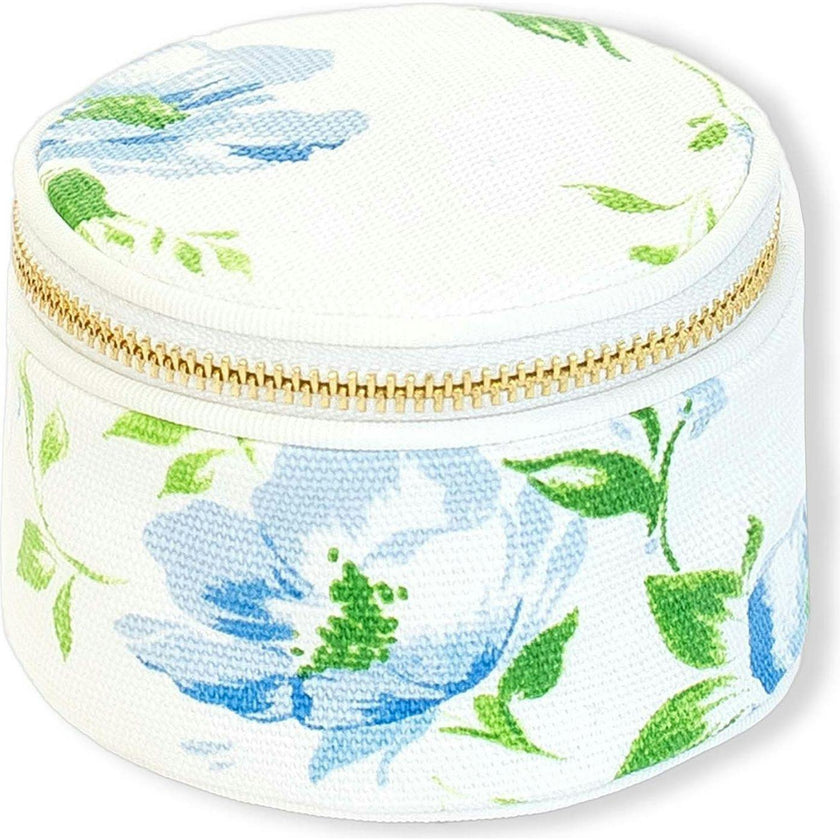 D. Porthault pour AERIN Mini Round Jewlery Case