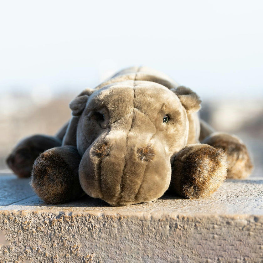 LA PELUCHERIE My Hippo Edgar - Large Laying 50cm