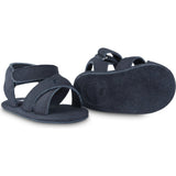 Tobi Nubuck Cross Strap Sandals