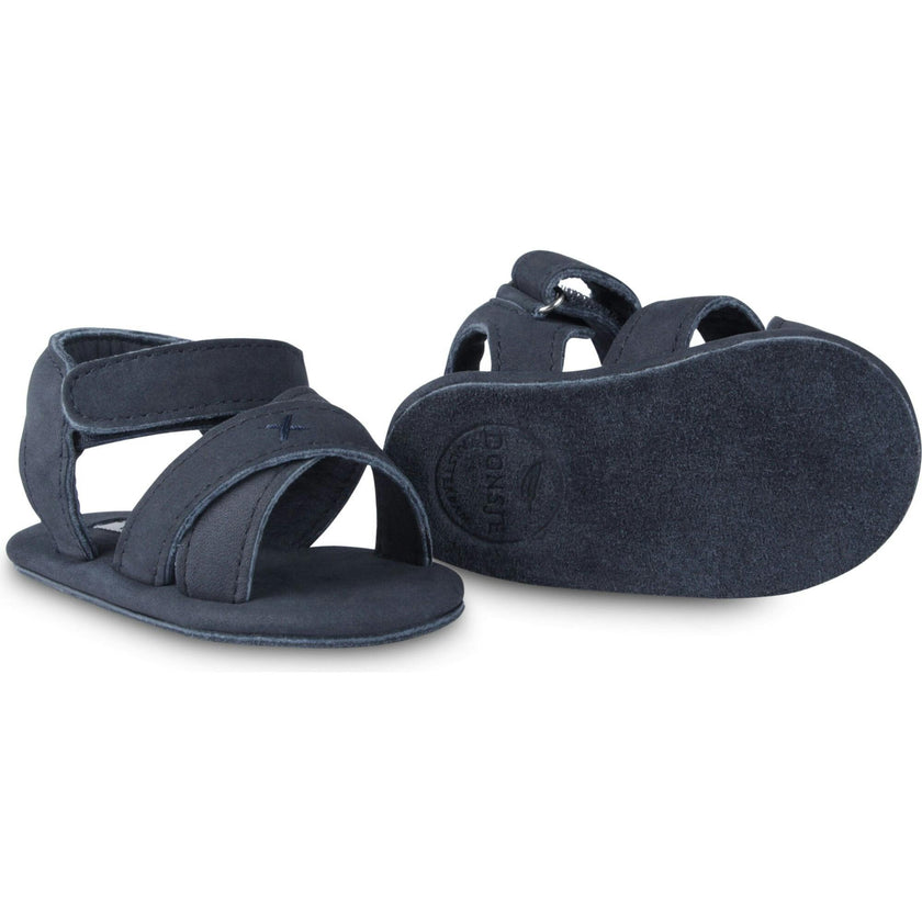 Tobi Nubuck Cross Strap Sandals