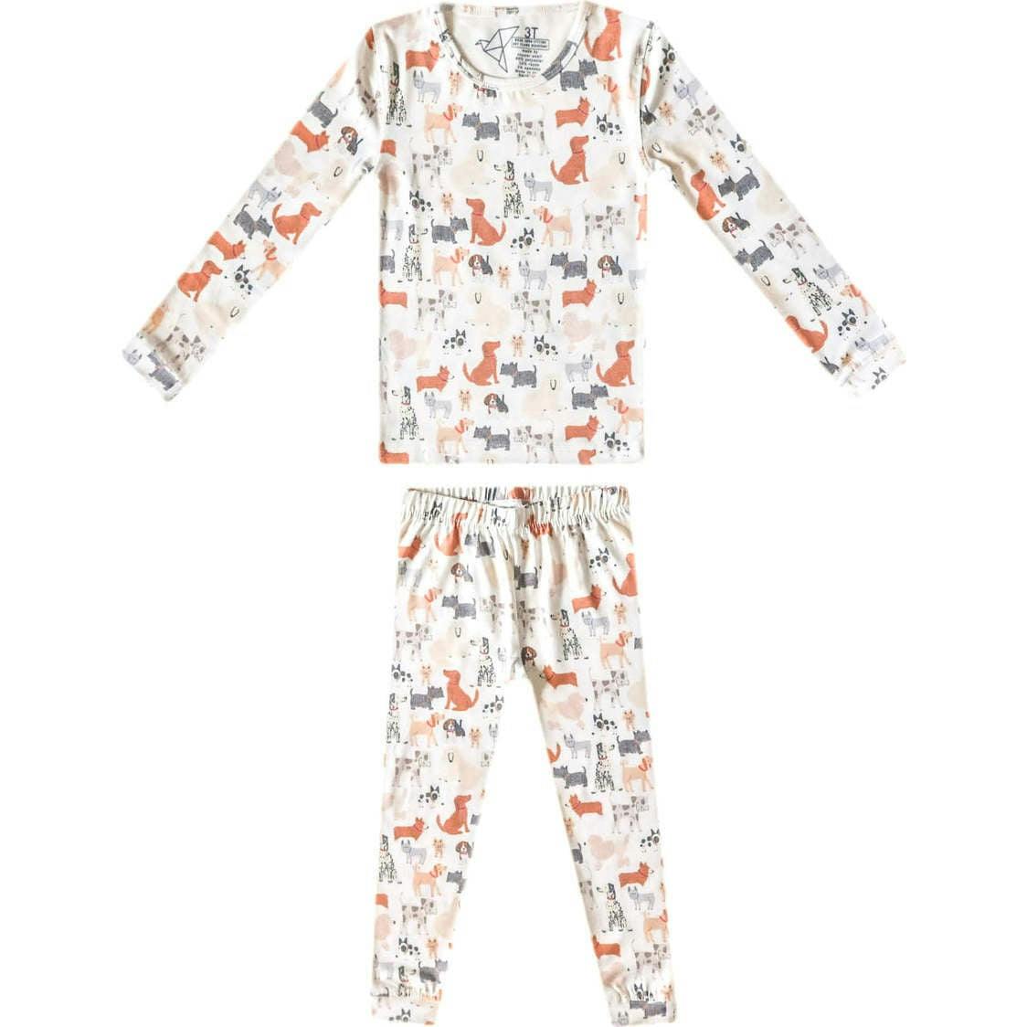 Ultra Soft Long Sleeve Two-Piece Pajama Set, Prints