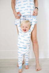 Train - Sleep Romper zip