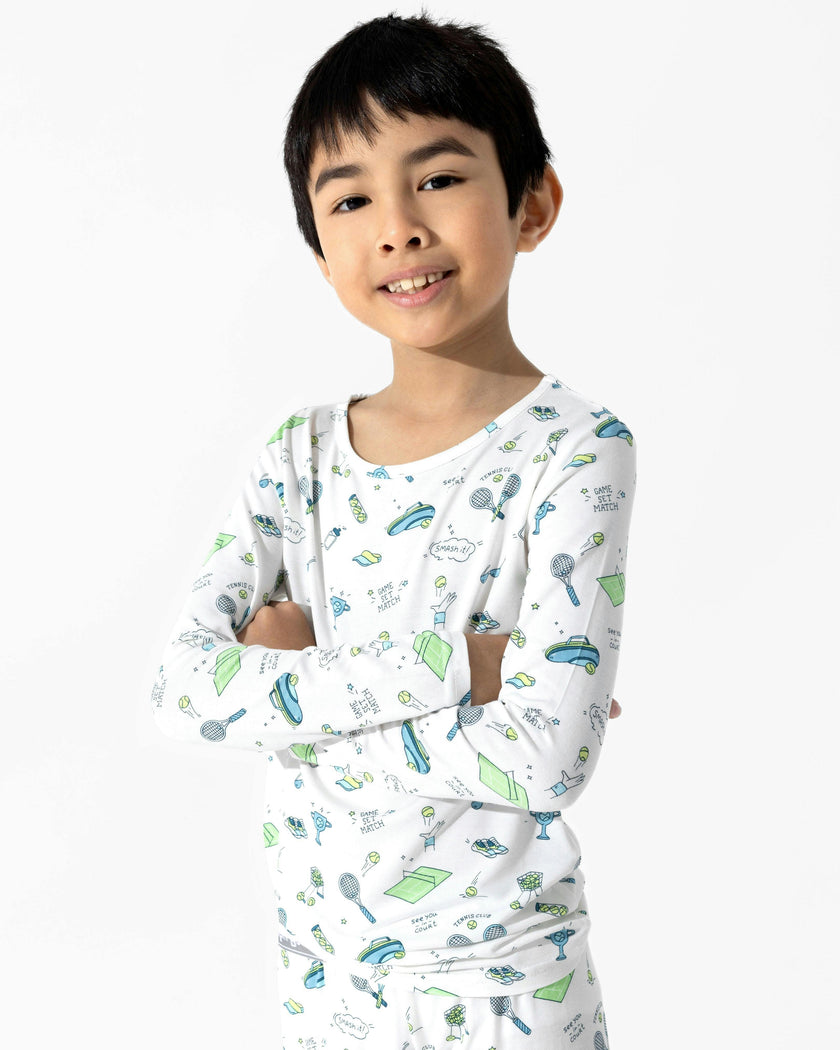 Tennis Bamboo Kids Pajamas
