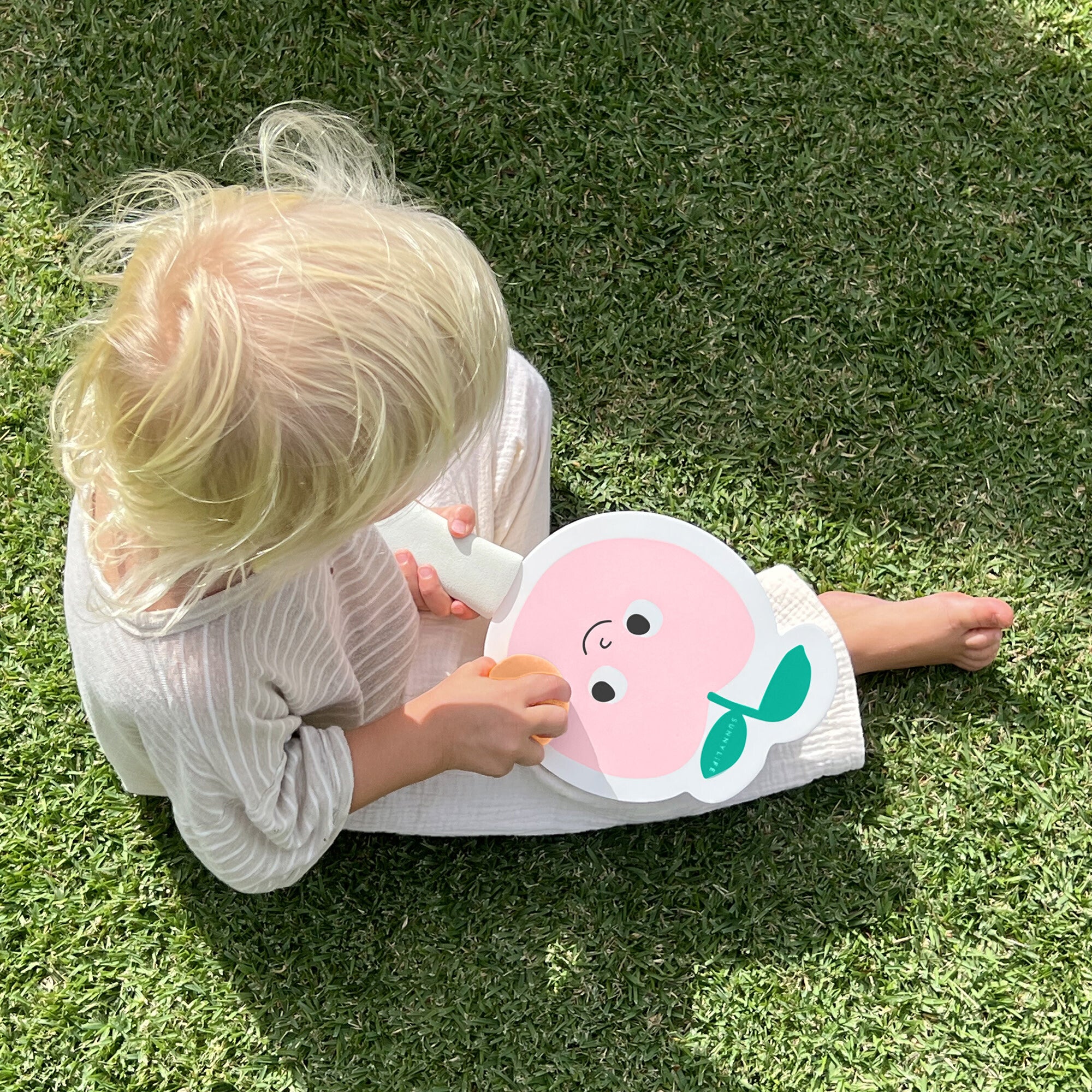 Kids Velcro Beach Bats: Poppy The