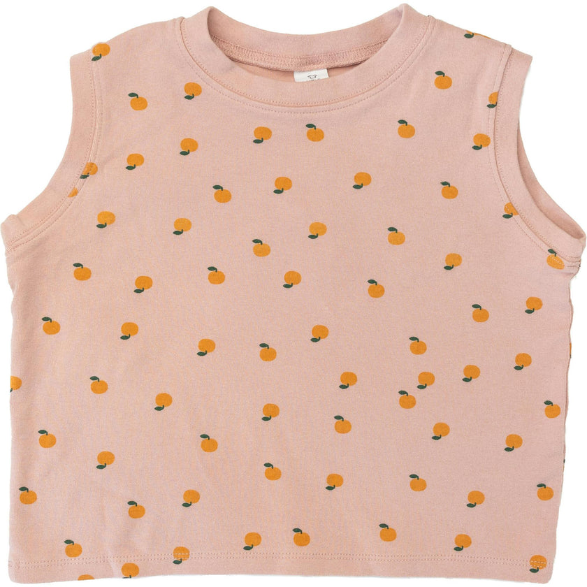 mandarin tee sleeveless