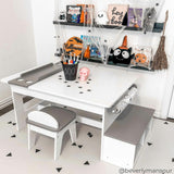 Fantasy Fields By Teamson Kids - Little Artist Monet Play Art Table Kids Furniture