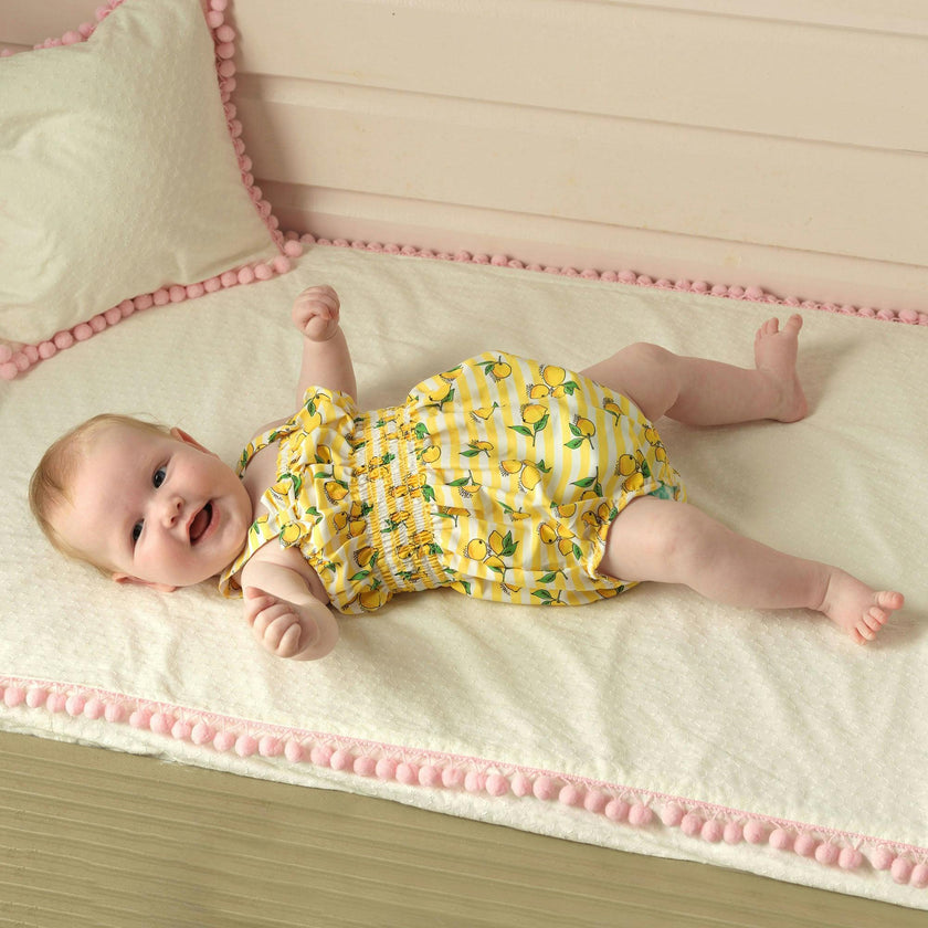 Lemon Stripe Swim Bubble