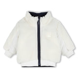 Ivory Reversible Teddy Jacket