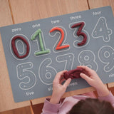 Reusable Numbers Coloring Mat