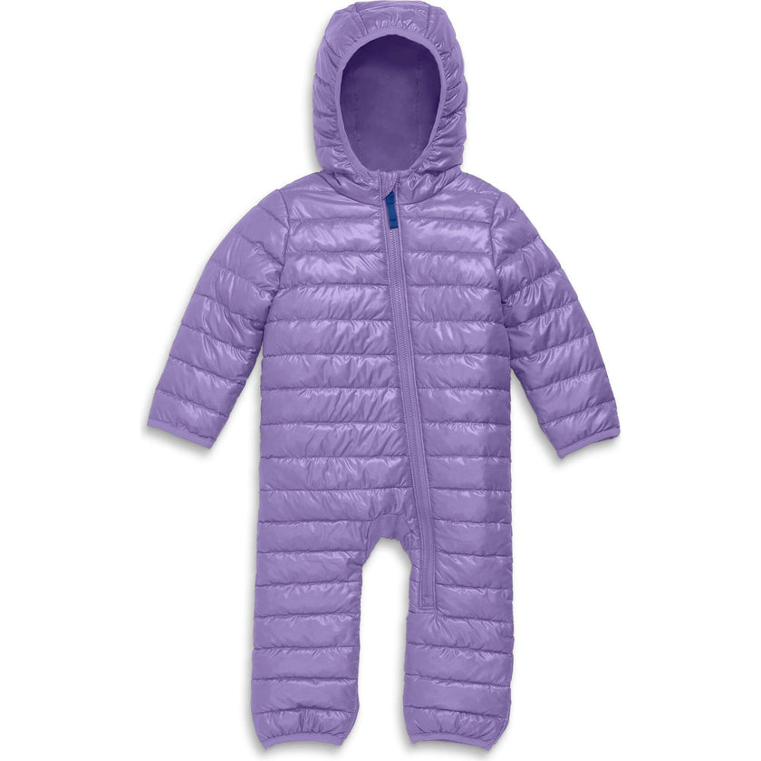 Baby lightweight puffer suit in solids
