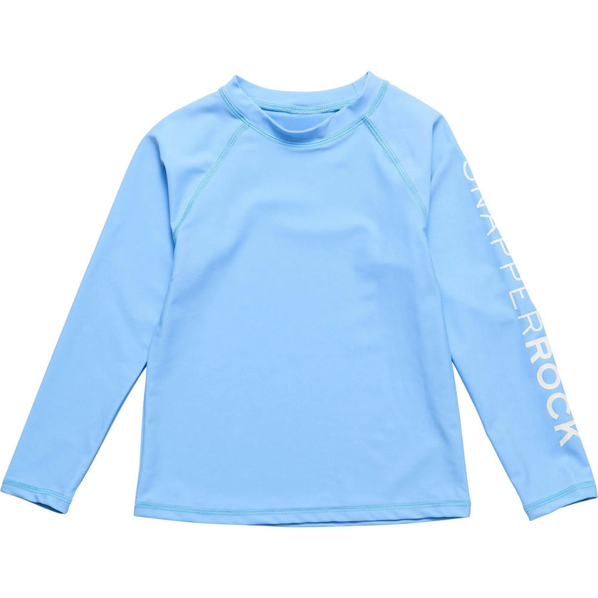 Water Blue LS Rash Top