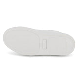 White Low-Top Leather Sneakers