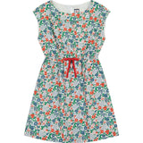 Izzy Drawstring Drop Shoulder Dress, Florals