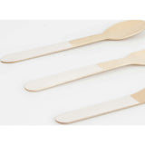 Ballet Slipper Pink Wooden Cutlery Set