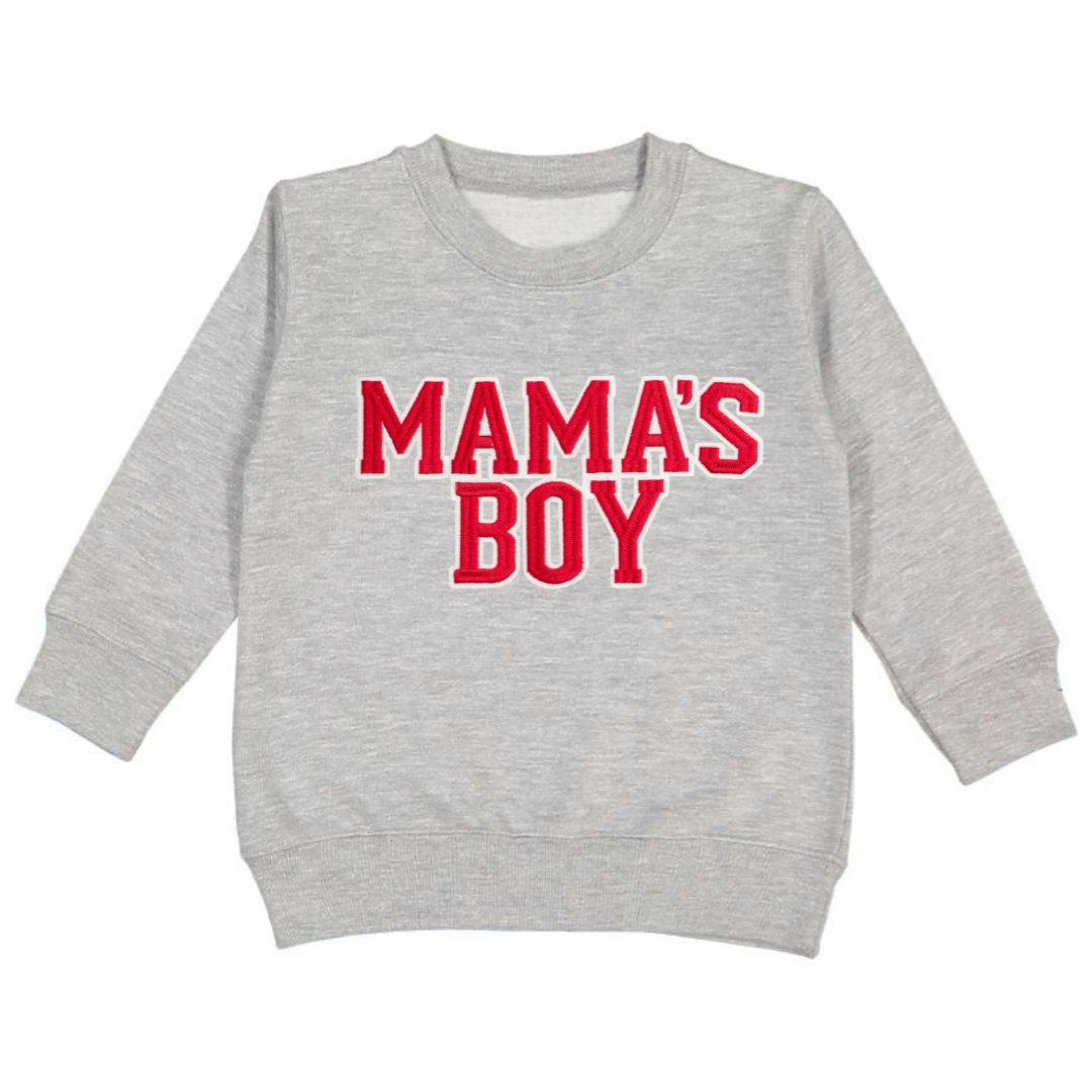 Mama's Boy Varsity Patch Sweatshirt