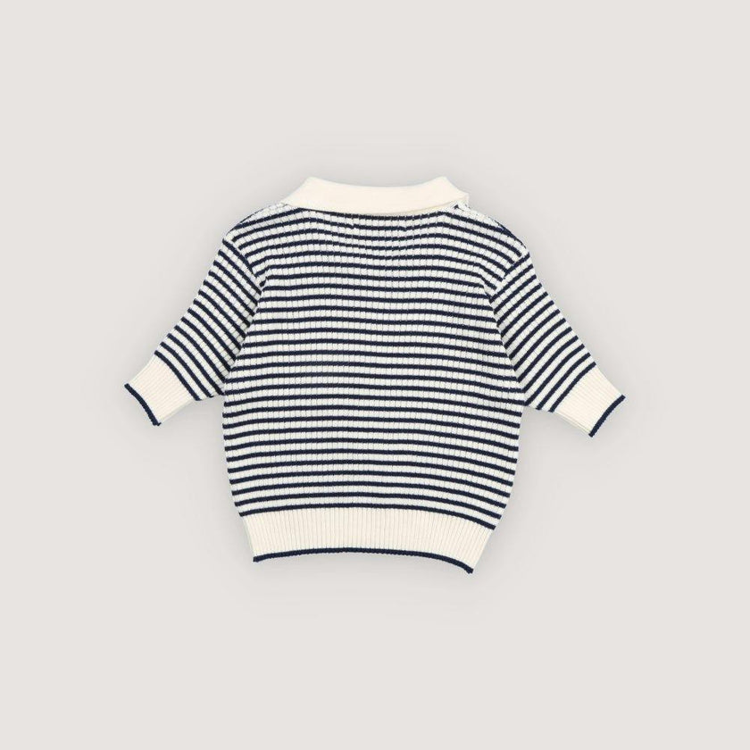 Azalea Polo Summer Midnight Mini Knit Stripes