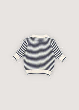 Azalea Polo Summer Midnight Mini Knit Stripes