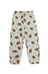 Soft Fleece Jogger, Football Scramble