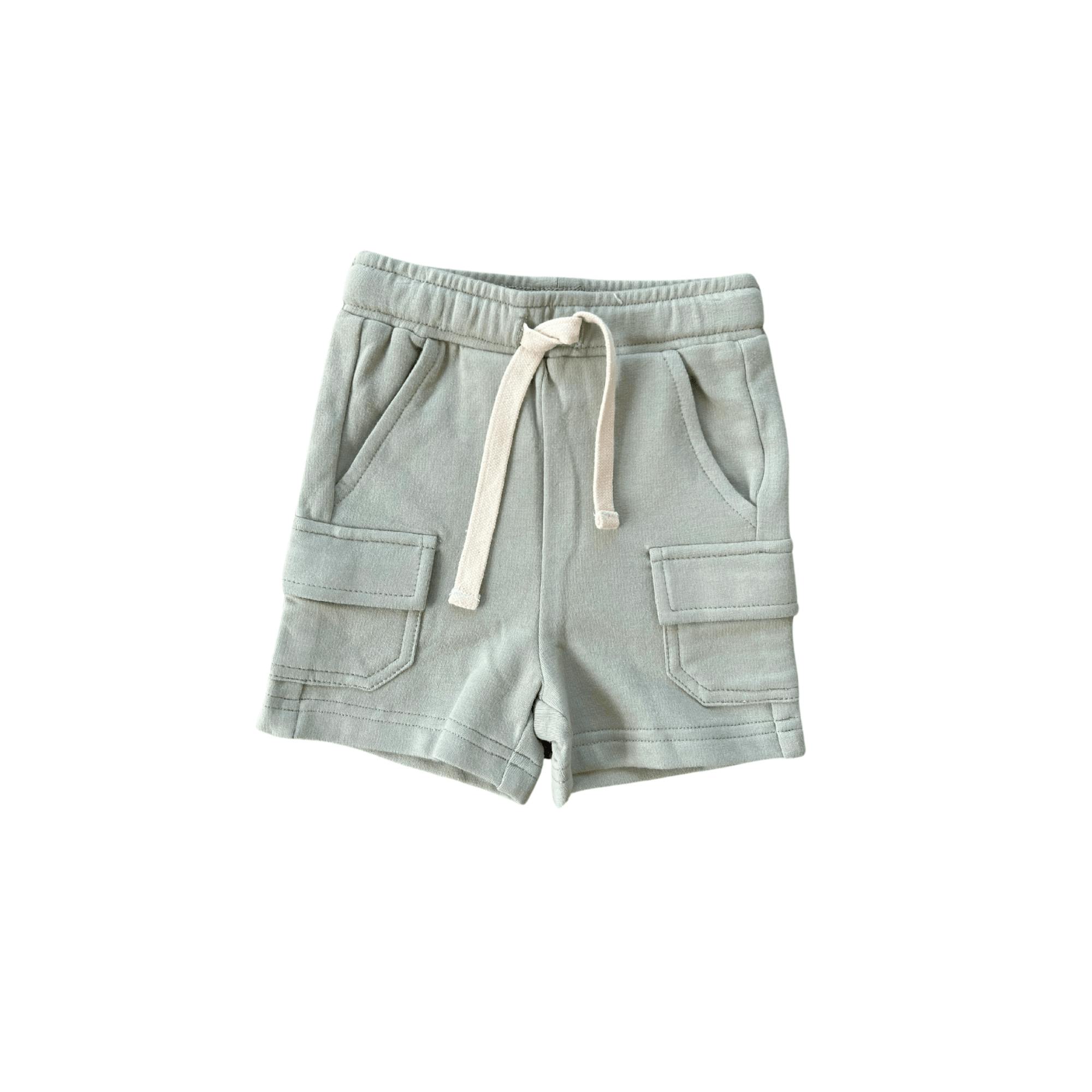 Boy's Cargo Shorts Seagrass
