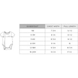 Baby Short Sleeve Bodysuit Checker in Sunset
