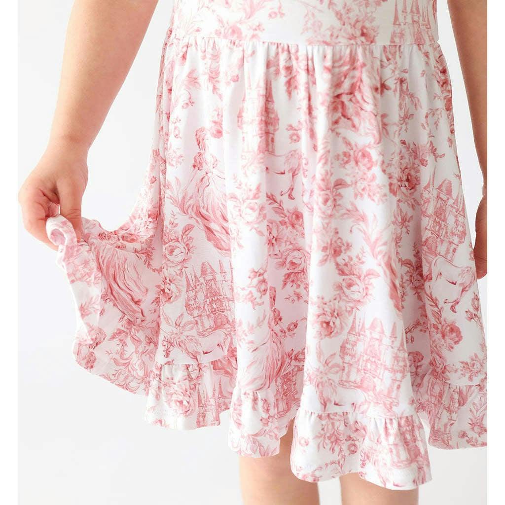 Antoinette Ruffled Twirl Dress