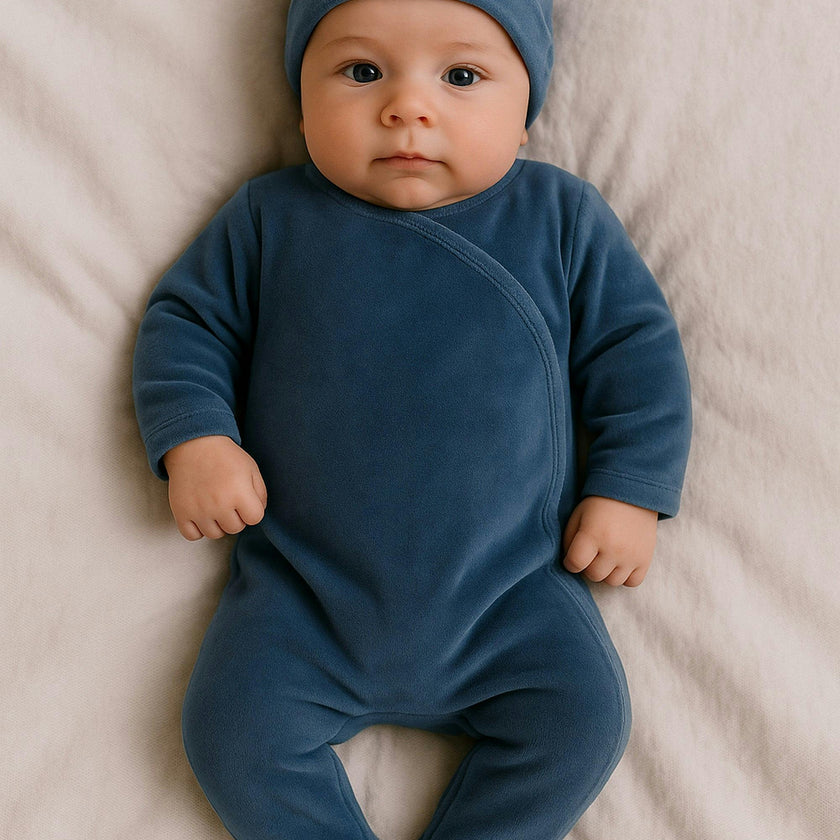 Velour Wrap Footie