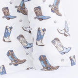 Cowboy Boots - Swaddle Blanket