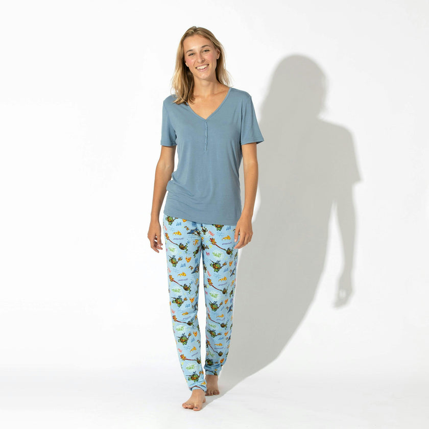 Teenage Mutant Ninja Turtles: Mutant Mayhem Movie Bamboo Women's Pajama Set