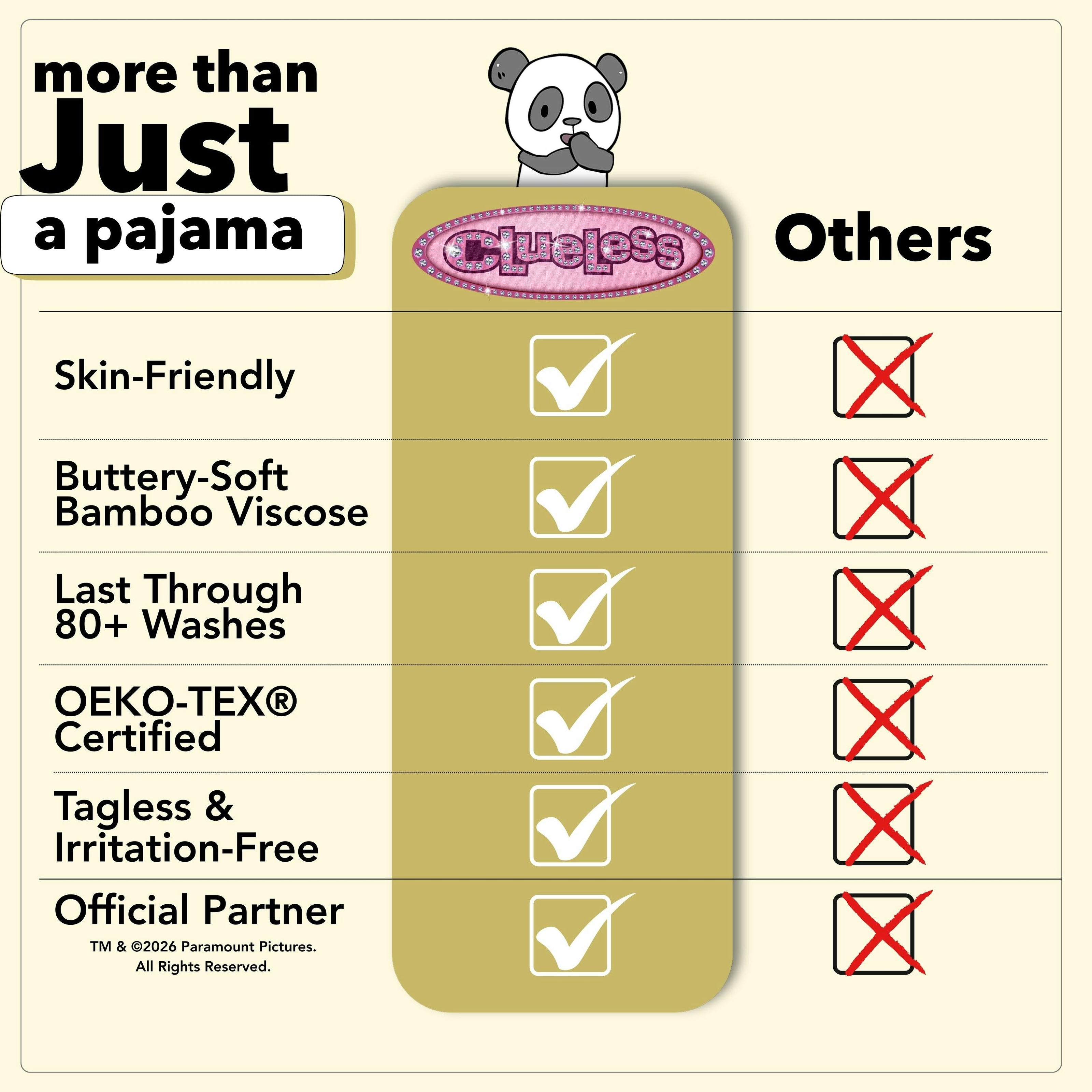 Clueless As If! Bamboo Women's Pajama Set