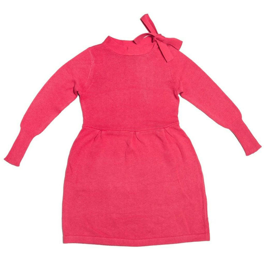 Bow Tie Dress | Raspberry