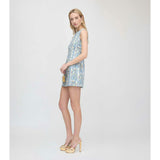 The Viola Dress - Blue Corsica Paisley