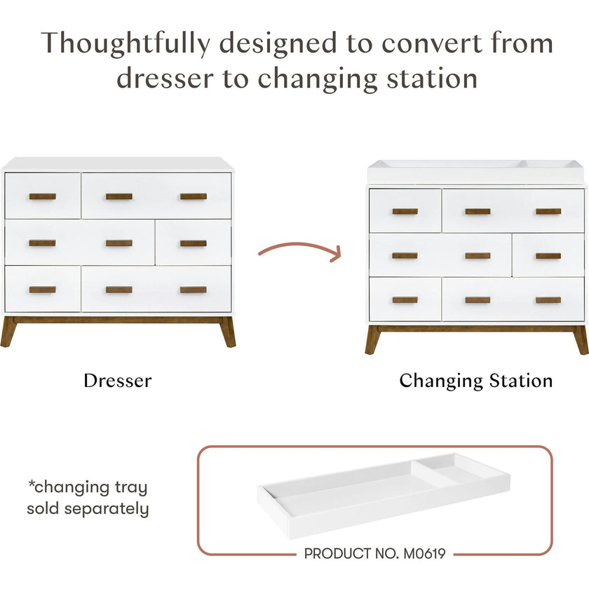 Scoot 6-Drawer Dresser