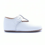 Alex British Pre-Walker Baby Shoes - White