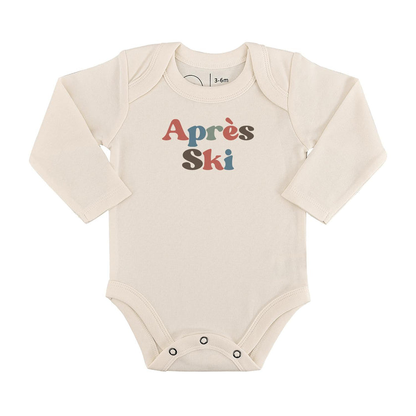 long sleeve graphic bodysuit | apres ski