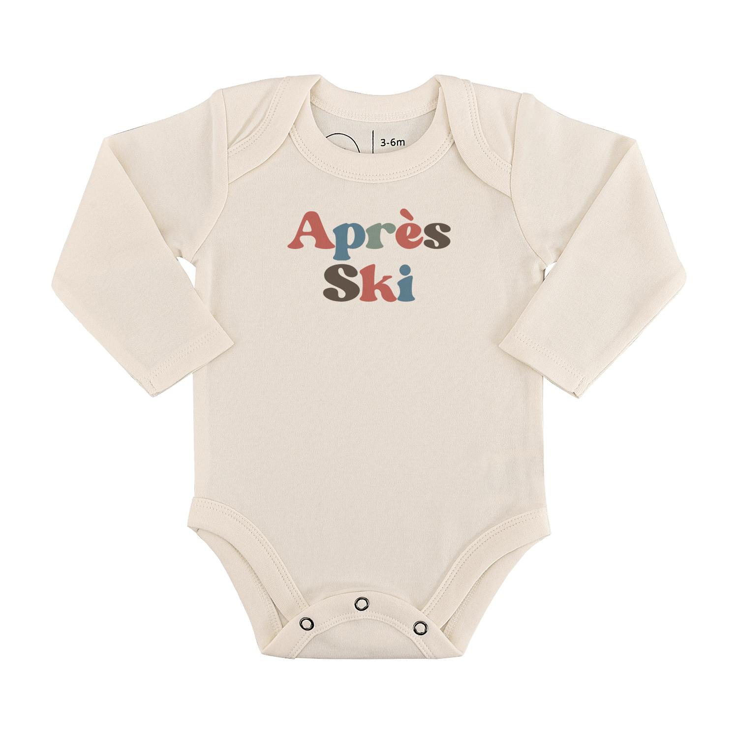 long sleeve graphic bodysuit | apres ski