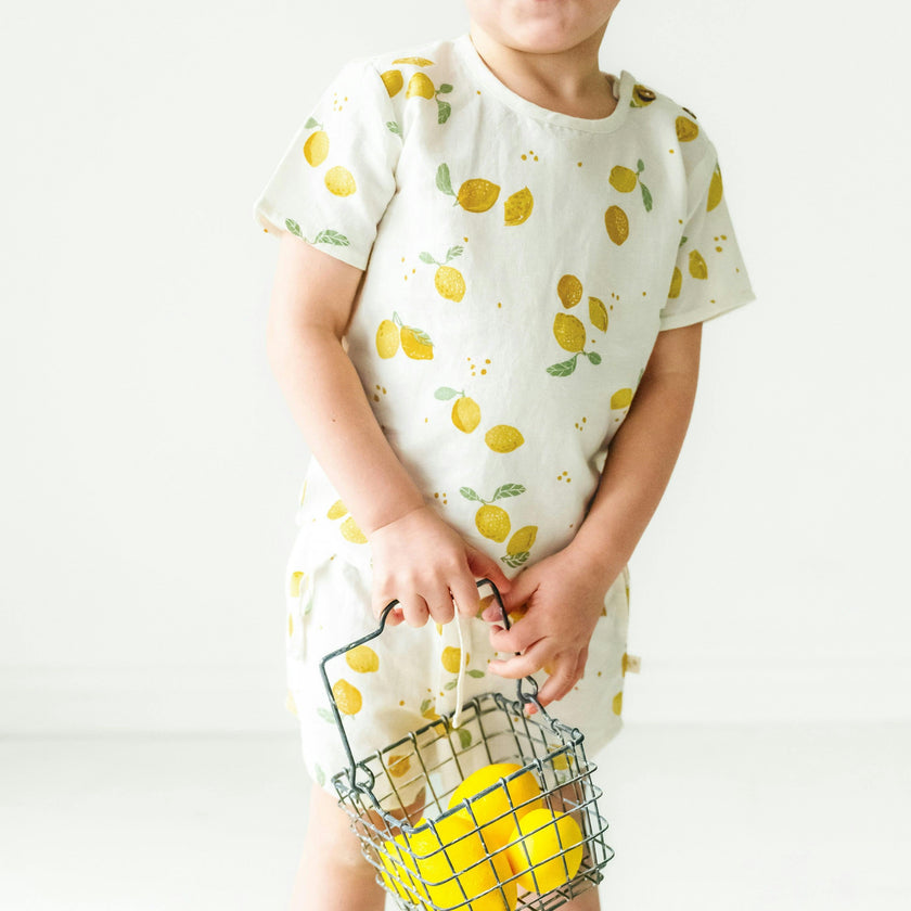 Organic Top and Shorts 2 Piece Set