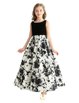 Black and White Abstract Dalmeny Dress
