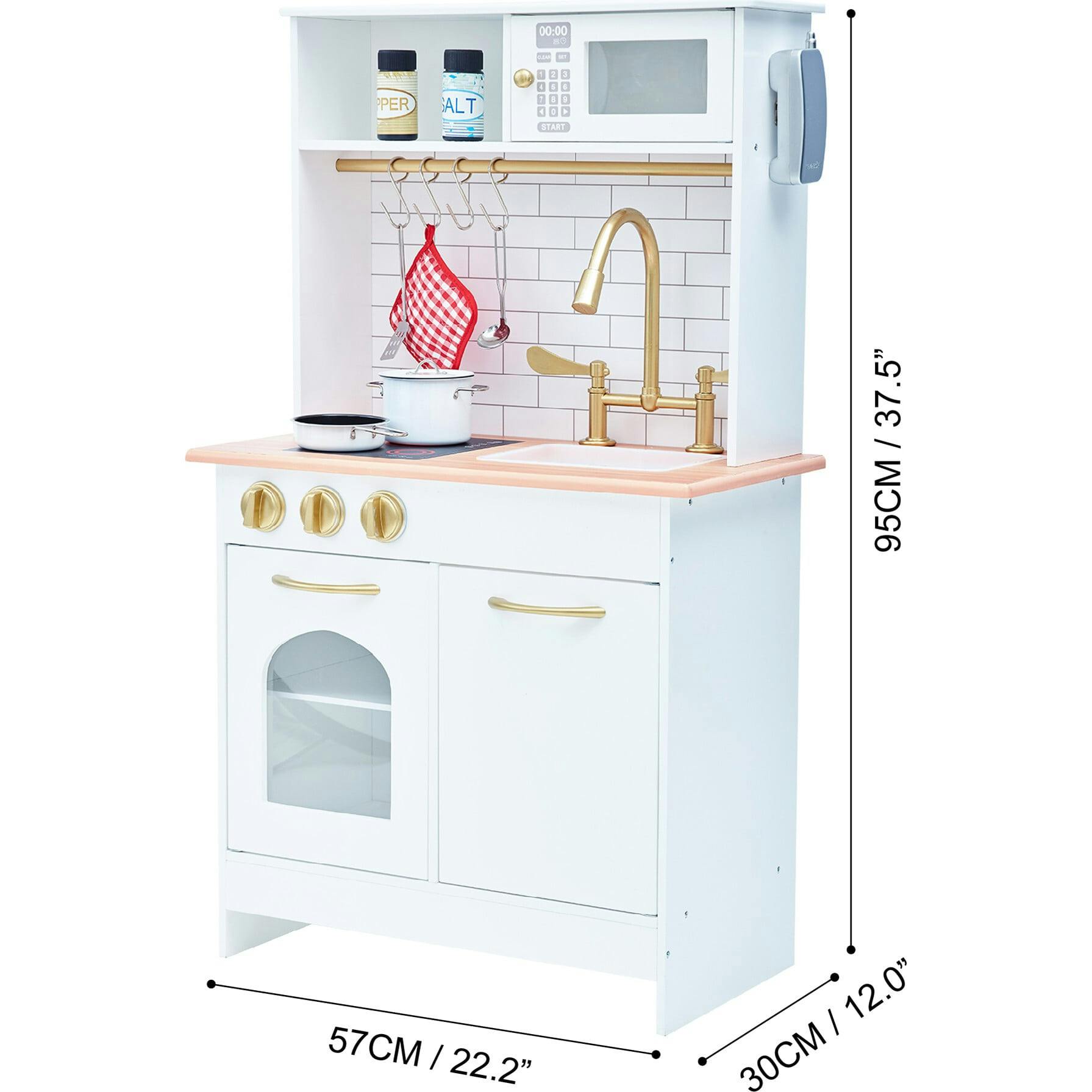Teamson Kids Little Chef Boston Wooden Play Kitchen