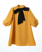 Megan dress (mustard)