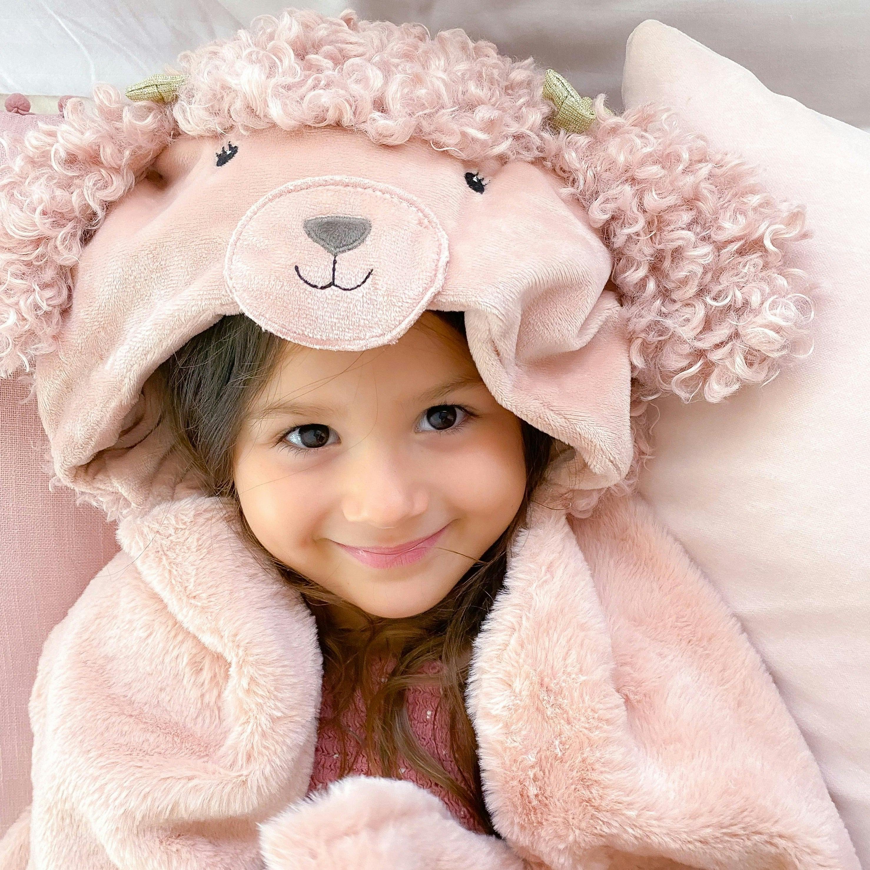 Paris Poodle Hooded Blanket