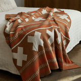 Cotton Sustainable Knit Throw Blanket | Mesa