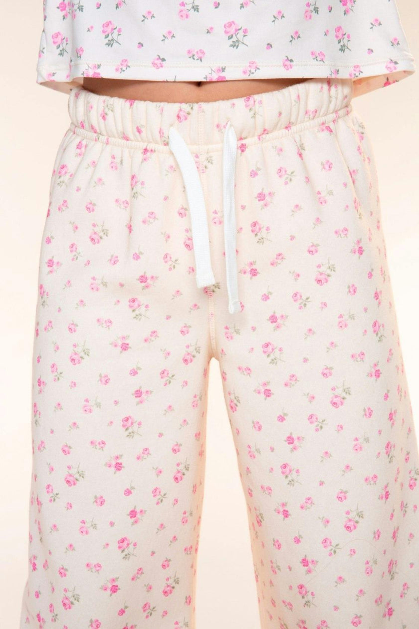 Cloud Soft French Terry Wide Leg Pant
