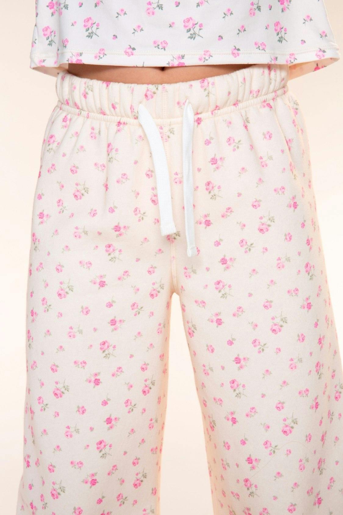Cloud Soft French Terry Wide Leg Pant
