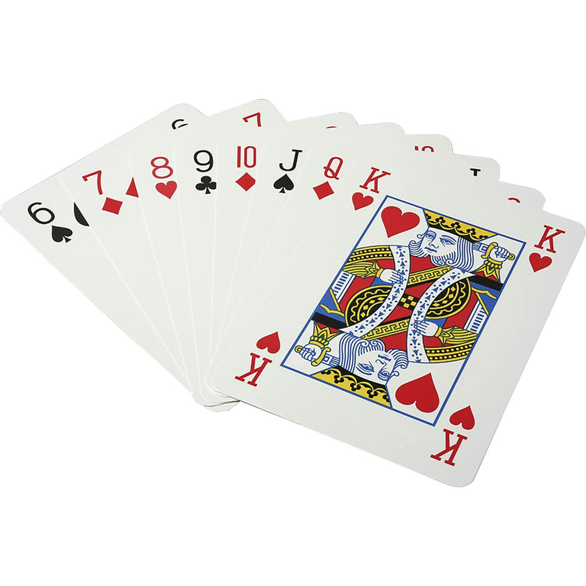 Trimate: Jumbo Playing Cards 8"x11"