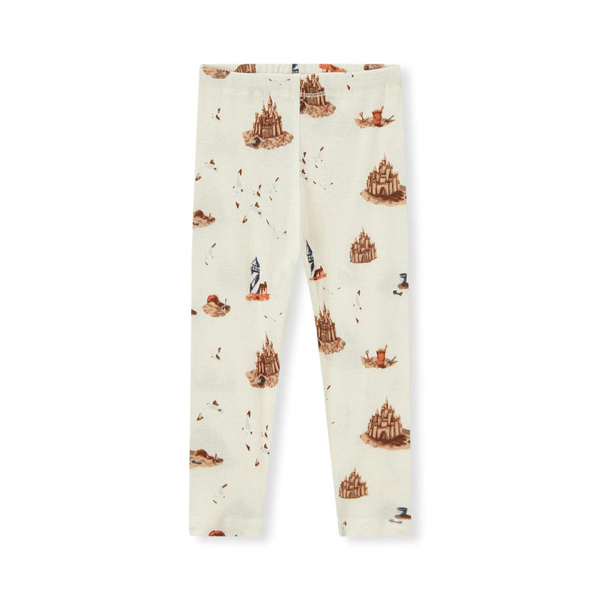 Sandcastle Organic Cotton Dress & Legging Set