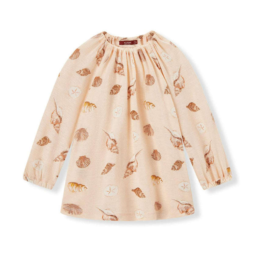 Seashells Bamboo Dress & Legging Set