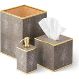 Classic Shagreen Tissue Box Cover