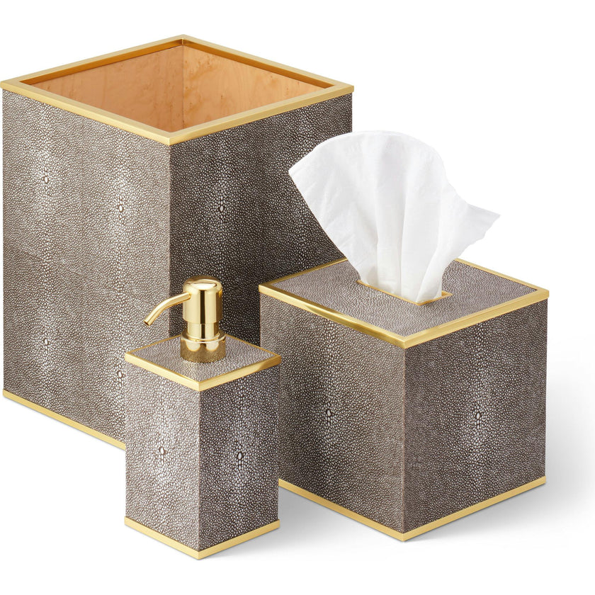 Classic Shagreen Tissue Box Cover